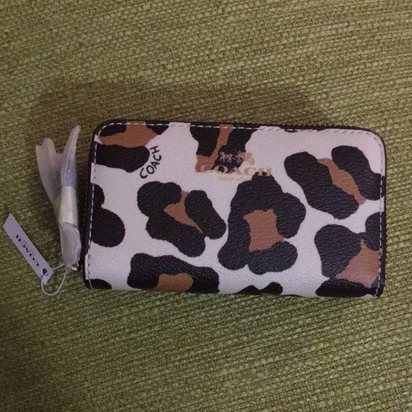 Coach Handbags - Coach double zip mini wallet